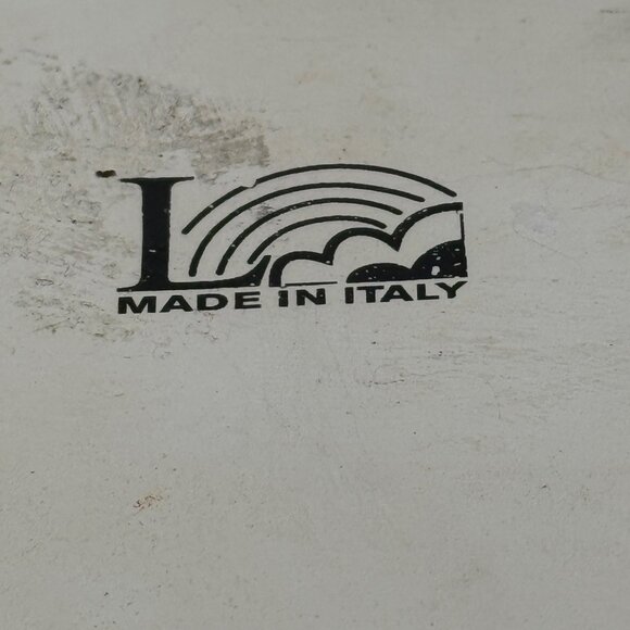 Vintage Hand-Painted Italian Ceramic Oval Serving Dish With Corn Design - Picture 4 of 9